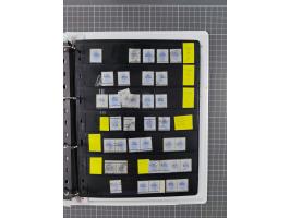 1868/99, mint never hinged/unused and used collection with covers, highly specialized with the overprint settings, plenty of 