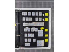 1868/99, mint never hinged/unused and used collection with covers, highly specialized with the overprint settings, plenty of 