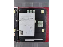 1868/99, mint never hinged/unused and used collection with covers, highly specialized with the overprint settings, plenty of 