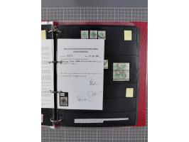 1868/99, mint never hinged/unused and used collection with covers, highly specialized with the overprint settings, plenty of 