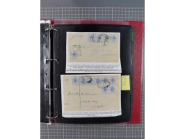 1868/99, mint never hinged/unused and used collection with covers, highly specialized with the overprint settings, plenty of 