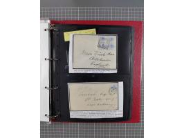 1868/99, mint never hinged/unused and used collection with covers, highly specialized with the overprint settings, plenty of 