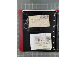 1868/99, mint never hinged/unused and used collection with covers, highly specialized with the overprint settings, plenty of 