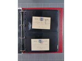 1868/99, mint never hinged/unused and used collection with covers, highly specialized with the overprint settings, plenty of 