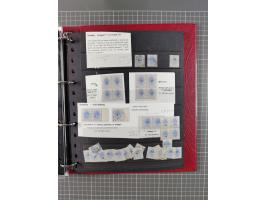 1868/99, mint never hinged/unused and used collection with covers, highly specialized with the overprint settings, plenty of 