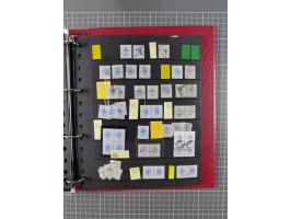 1868/99, mint never hinged/unused and used collection with covers, highly specialized with the overprint settings, plenty of 