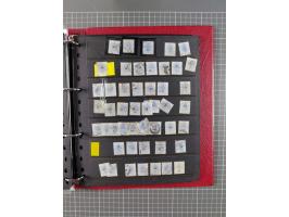 1868/99, mint never hinged/unused and used collection with covers, highly specialized with the overprint settings, plenty of 