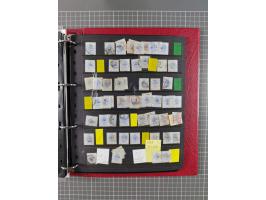 1868/99, mint never hinged/unused and used collection with covers, highly specialized with the overprint settings, plenty of 