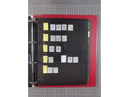 1868/99, mint never hinged/unused and used collection with covers, highly specialized with the overprint settings, plenty of 