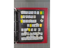 1868/99, mint never hinged/unused and used collection with covers, highly specialized with the overprint settings, plenty of 