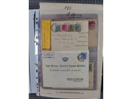 1868/1902 (ca.), large mint never hinged/unused and used balance collection with plenty of covers and postal stationery cards