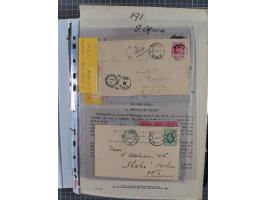 1868/1902 (ca.), large mint never hinged/unused and used balance collection with plenty of covers and postal stationery cards