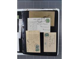 1868/1902 (ca.), large mint never hinged/unused and used balance collection with plenty of covers and postal stationery cards