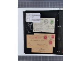 1868/1902 (ca.), large mint never hinged/unused and used balance collection with plenty of covers and postal stationery cards