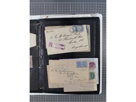 1868/1902 (ca.), large mint never hinged/unused and used balance collection with plenty of covers and postal stationery cards