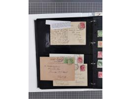 1868/1902 (ca.), large mint never hinged/unused and used balance collection with plenty of covers and postal stationery cards