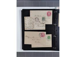 1868/1902 (ca.), large mint never hinged/unused and used balance collection with plenty of covers and postal stationery cards