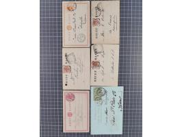 1868/1902 (ca.), large mint never hinged/unused and used balance collection with plenty of covers and postal stationery cards