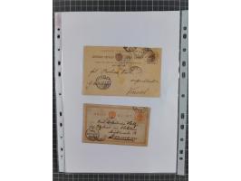 1868/1902 (ca.), large mint never hinged/unused and used balance collection with plenty of covers and postal stationery cards