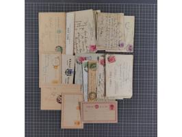 1868/1902 (ca.), large mint never hinged/unused and used balance collection with plenty of covers and postal stationery cards