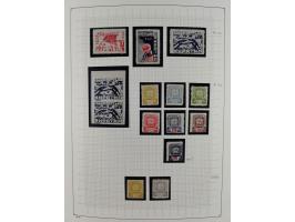 1938/54, mint never hinged/unused and used collection with covers, some better sets and items with souvenir sheets Mi.-Nr. Bl