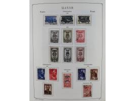 1938/54, mint never hinged/unused and used collection with covers, some better sets and items with souvenir sheets Mi.-Nr. Bl