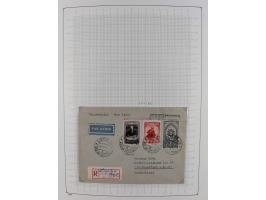 1938/54, mint never hinged/unused and used collection with covers, some better sets and items with souvenir sheets Mi.-Nr. Bl