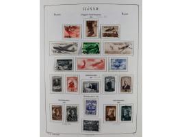 1938/54, mint never hinged/unused and used collection with covers, some better sets and items with souvenir sheets Mi.-Nr. Bl