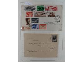 1938/54, mint never hinged/unused and used collection with covers, some better sets and items with souvenir sheets Mi.-Nr. Bl