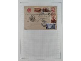 1938/54, mint never hinged/unused and used collection with covers, some better sets and items with souvenir sheets Mi.-Nr. Bl