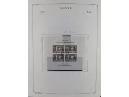 1938/54, mint never hinged/unused and used collection with covers, some better sets and items with souvenir sheets Mi.-Nr. Bl