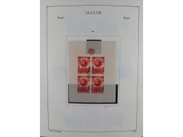 1938/54, mint never hinged/unused and used collection with covers, some better sets and items with souvenir sheets Mi.-Nr. Bl