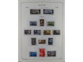 1938/54, mint never hinged/unused and used collection with covers, some better sets and items with souvenir sheets Mi.-Nr. Bl