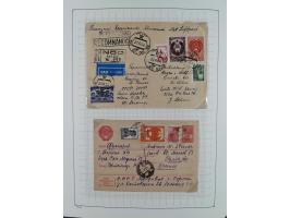 1938/54, mint never hinged/unused and used collection with covers, some better sets and items with souvenir sheets Mi.-Nr. Bl