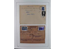 1938/54, mint never hinged/unused and used collection with covers, some better sets and items with souvenir sheets Mi.-Nr. Bl