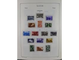 1938/54, mint never hinged/unused and used collection with covers, some better sets and items with souvenir sheets Mi.-Nr. Bl