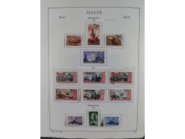 1938/54, mint never hinged/unused and used collection with covers, some better sets and items with souvenir sheets Mi.-Nr. Bl