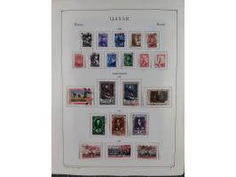 1938/54, mint never hinged/unused and used collection with covers, some better sets and items with souvenir sheets Mi.-Nr. Bl