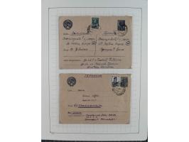 1938/54, mint never hinged/unused and used collection with covers, some better sets and items with souvenir sheets Mi.-Nr. Bl