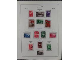 1938/54, mint never hinged/unused and used collection with covers, some better sets and items with souvenir sheets Mi.-Nr. Bl