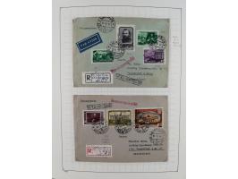 1938/54, mint never hinged/unused and used collection with covers, some better sets and items with souvenir sheets Mi.-Nr. Bl