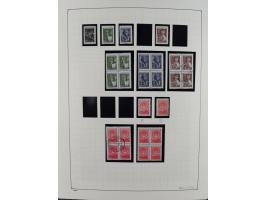 1938/54, mint never hinged/unused and used collection with covers, some better sets and items with souvenir sheets Mi.-Nr. Bl