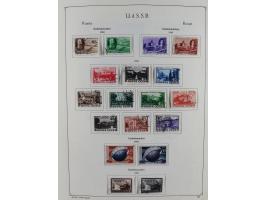 1938/54, mint never hinged/unused and used collection with covers, some better sets and items with souvenir sheets Mi.-Nr. Bl