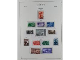 1938/54, mint never hinged/unused and used collection with covers, some better sets and items with souvenir sheets Mi.-Nr. Bl