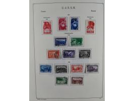 1938/54, mint never hinged/unused and used collection with covers, some better sets and items with souvenir sheets Mi.-Nr. Bl