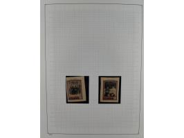 1938/54, mint never hinged/unused and used collection with covers, some better sets and items with souvenir sheets Mi.-Nr. Bl