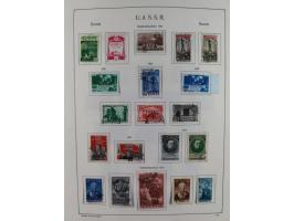 1938/54, mint never hinged/unused and used collection with covers, some better sets and items with souvenir sheets Mi.-Nr. Bl