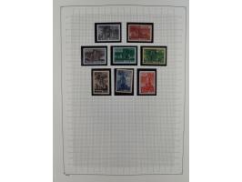 1938/54, mint never hinged/unused and used collection with covers, some better sets and items with souvenir sheets Mi.-Nr. Bl