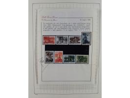 1938/54, mint never hinged/unused and used collection with covers, some better sets and items with souvenir sheets Mi.-Nr. Bl