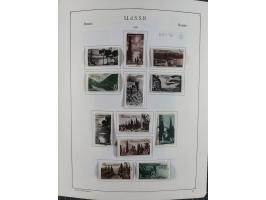 1938/54, mint never hinged/unused and used collection with covers, some better sets and items with souvenir sheets Mi.-Nr. Bl